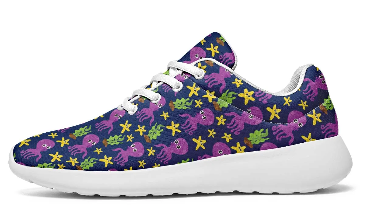 Adorable Octopus Pattern Sneakers