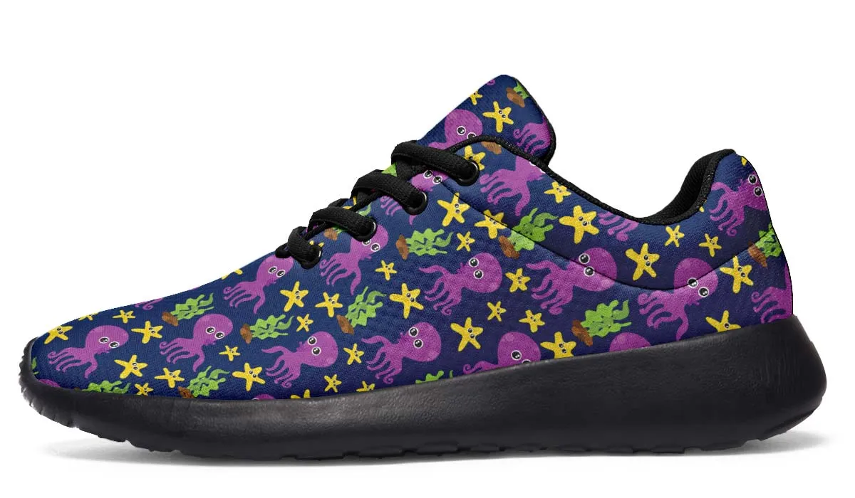 Adorable Octopus Pattern Sneakers