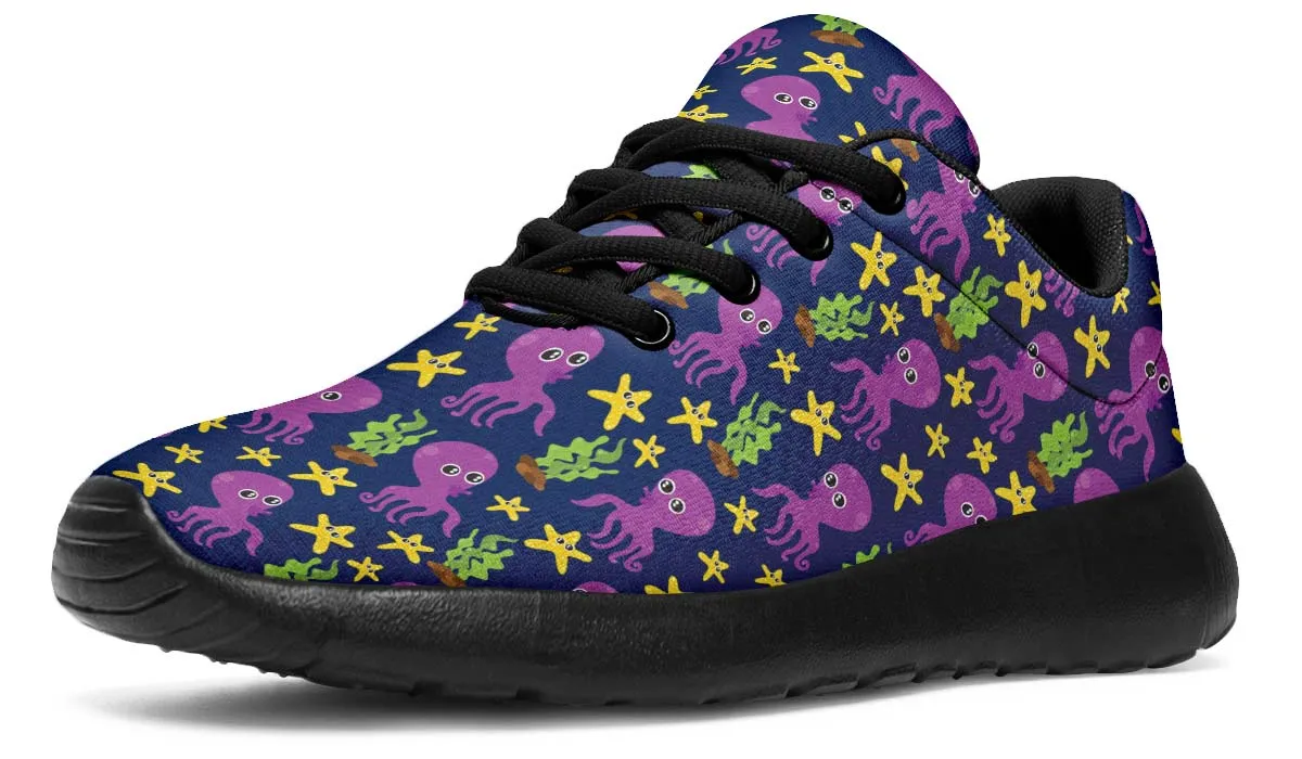 Adorable Octopus Pattern Sneakers