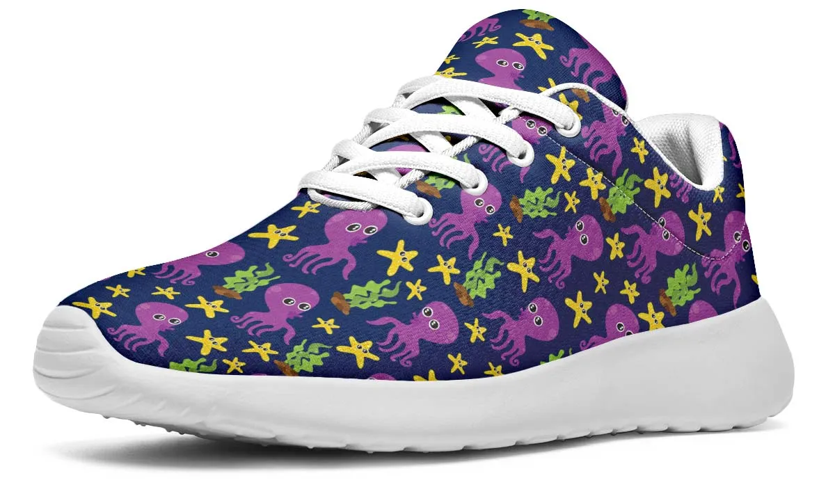 Adorable Octopus Pattern Sneakers