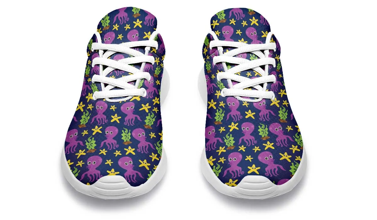 Adorable Octopus Pattern Sneakers