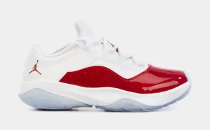 Air Jordan 11 CMFT Low Grade School Basketball Shoes (White/Red)