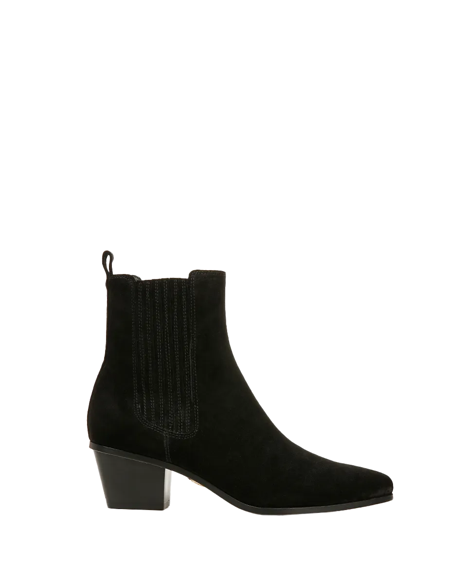 Alina Suede Bootie