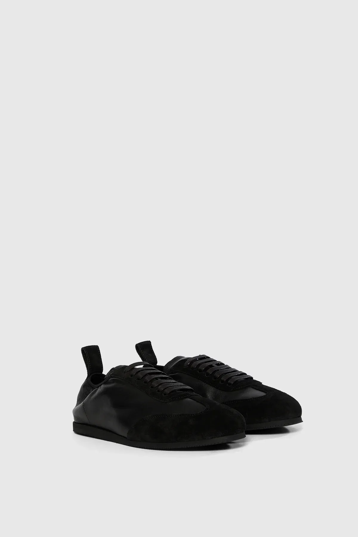 ANN DEMEULEMEESTER - Womens Sami Soft Low-Top Boxing Sneakers