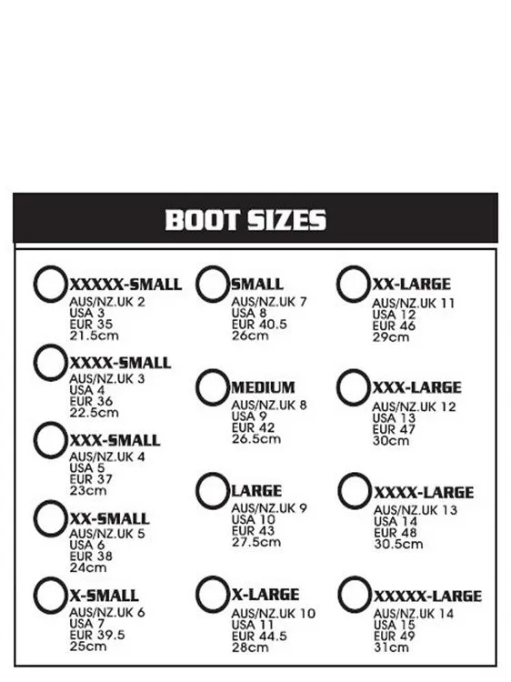 Apollo Edge Pro 5mm Boots