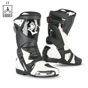 BELA Race Pro - Racing Boot - Black White