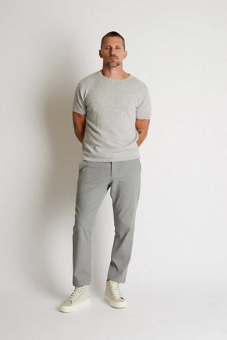   Beryll Matteo Cashmere Shirt | Shell Gray