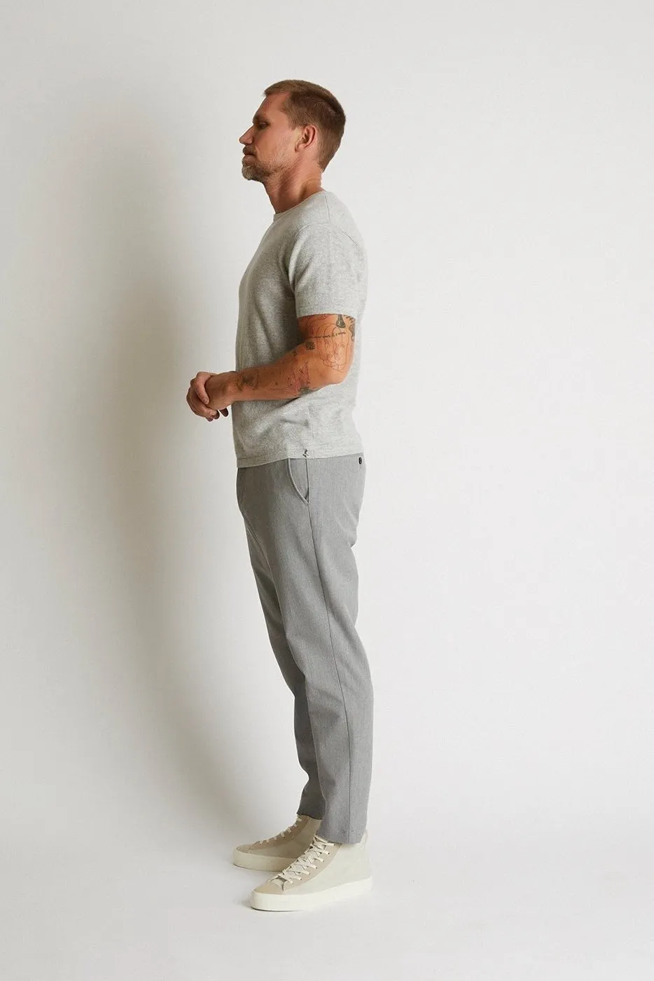   Beryll Matteo Cashmere Shirt | Shell Gray