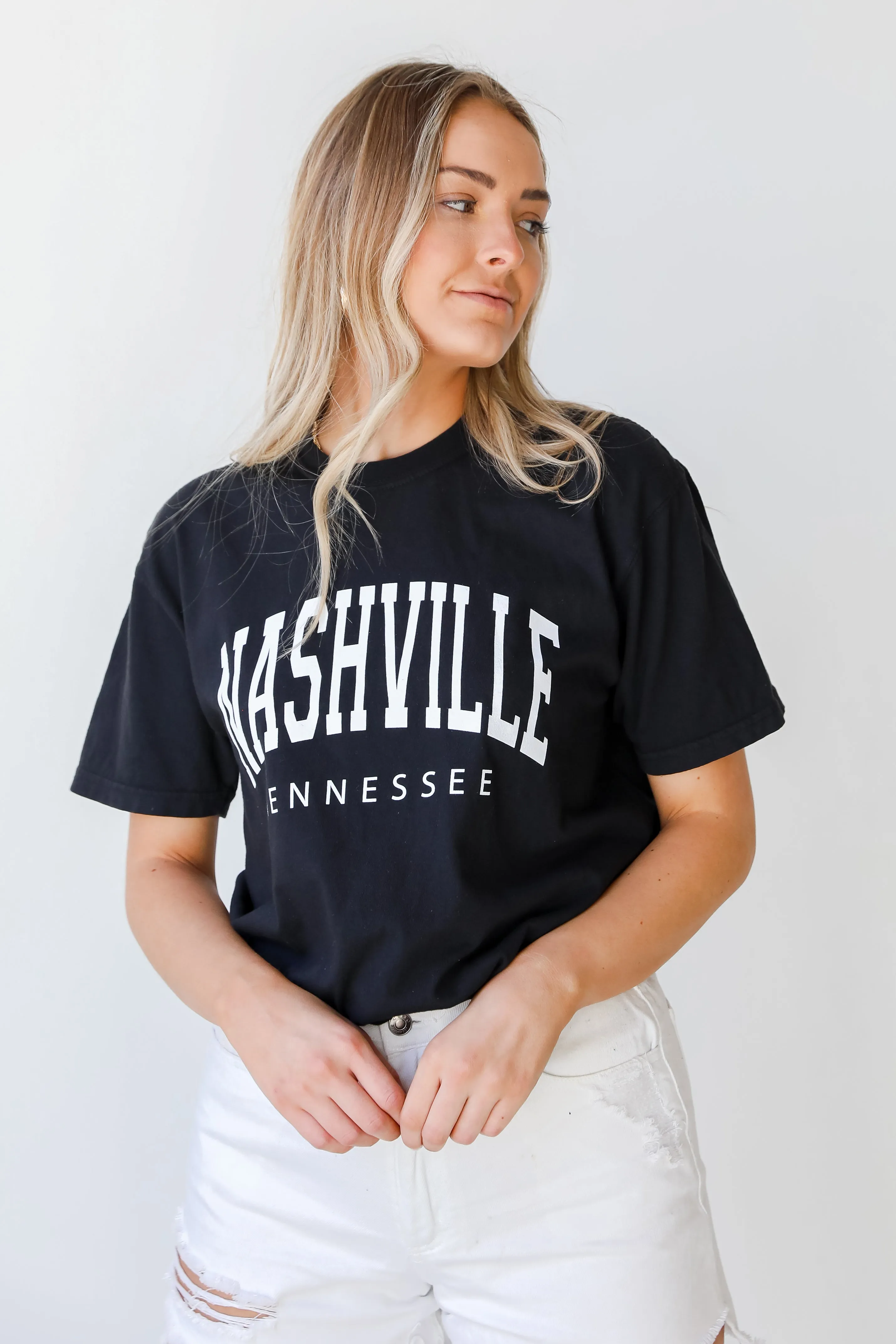 Black Nashville Tee