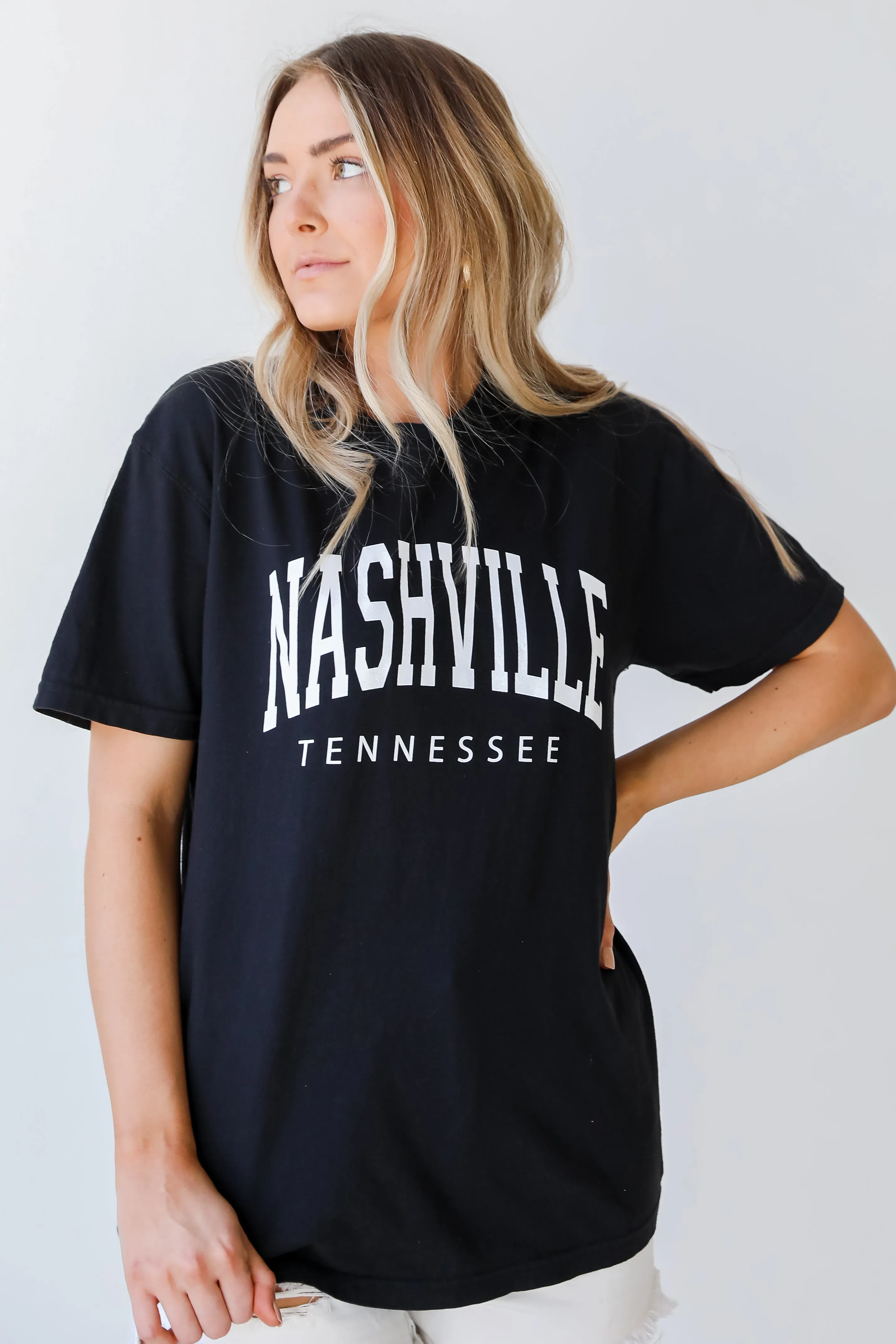 Black Nashville Tee