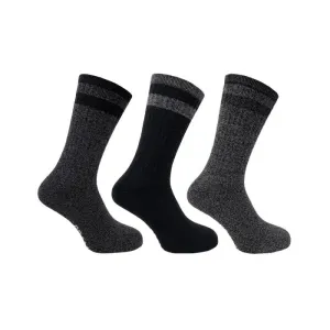 Bramble Mens Docks All Terrain Socks 3PK Mixed 6-11