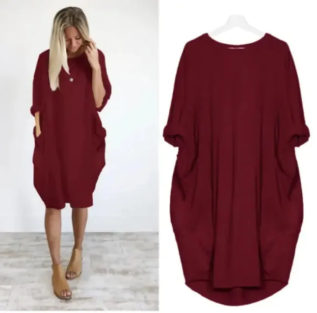 Casual Mid-length Dress