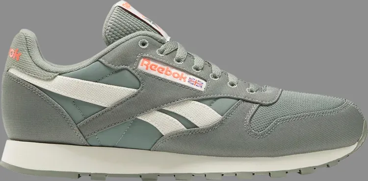 Classic leather 'harmony green' Reebok sneakers, green