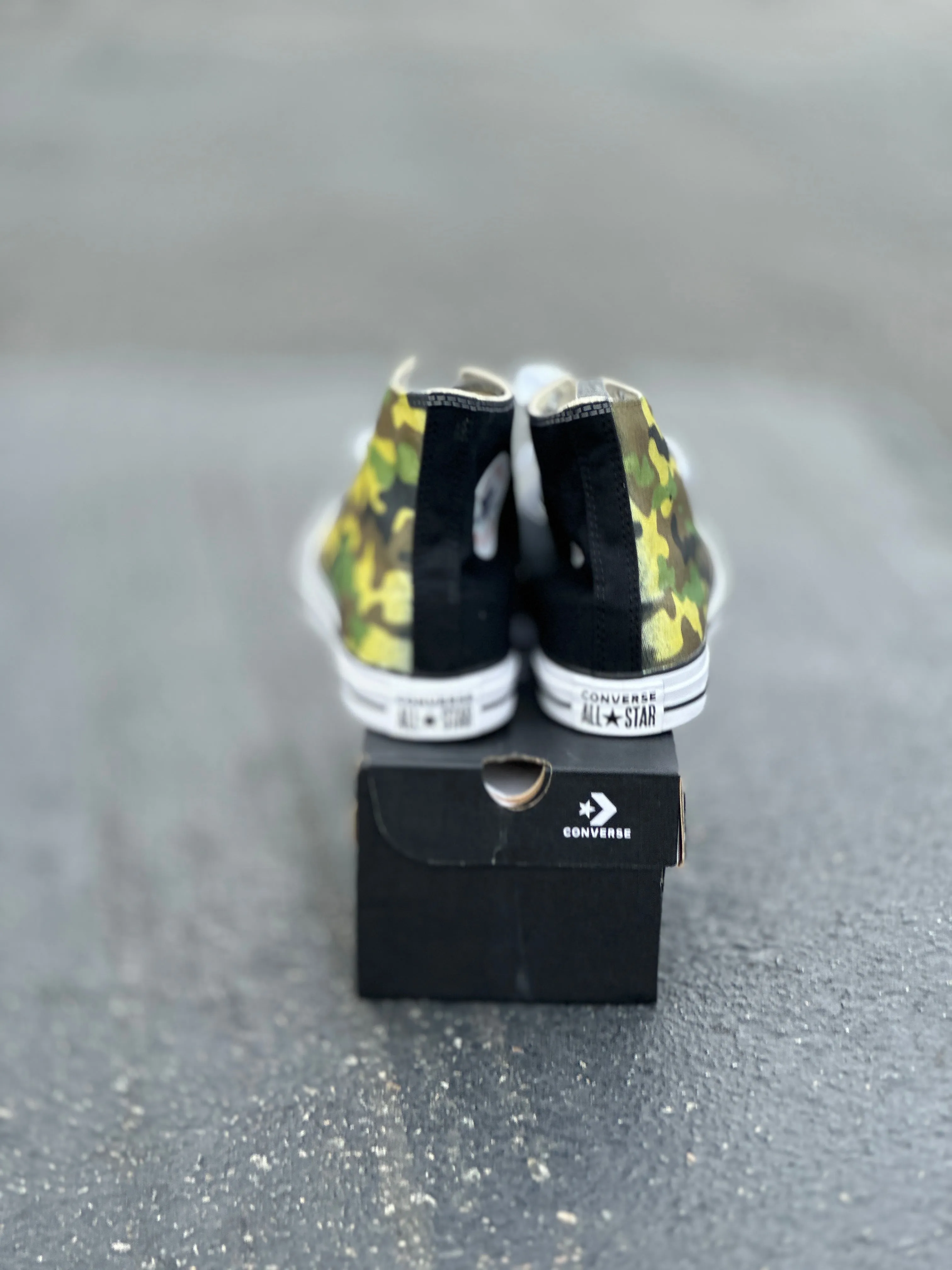 Classic OG Camo Green Camouflage Custom Converse