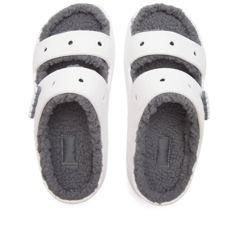 Crocs Cozzzy classic sandals, white