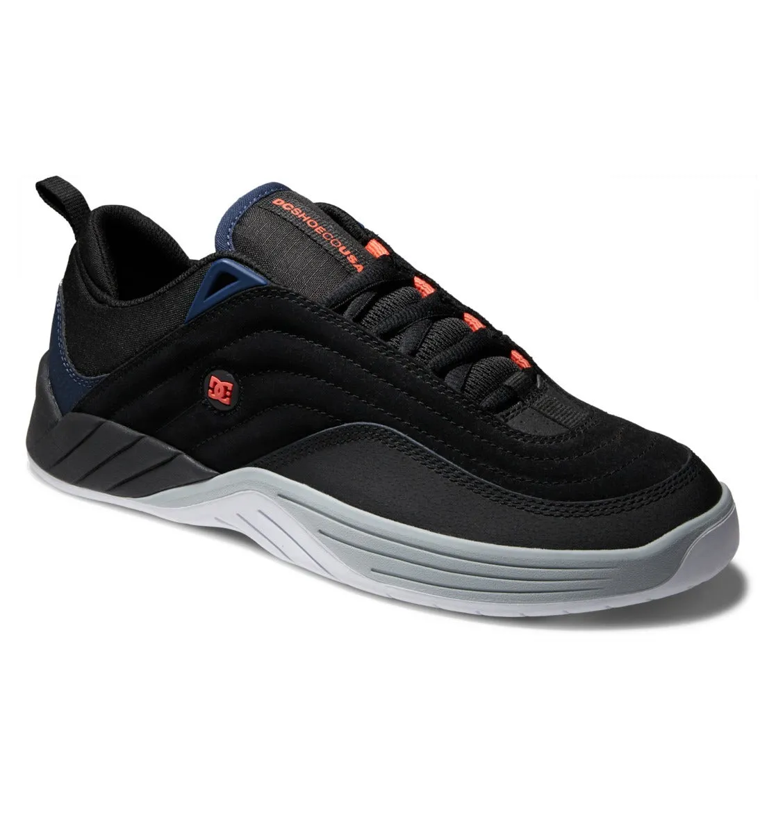 DC Shoes - Mens Williams Slim Skate Shoes in Navy/Black - Stylish and Durable for Optimal Performance