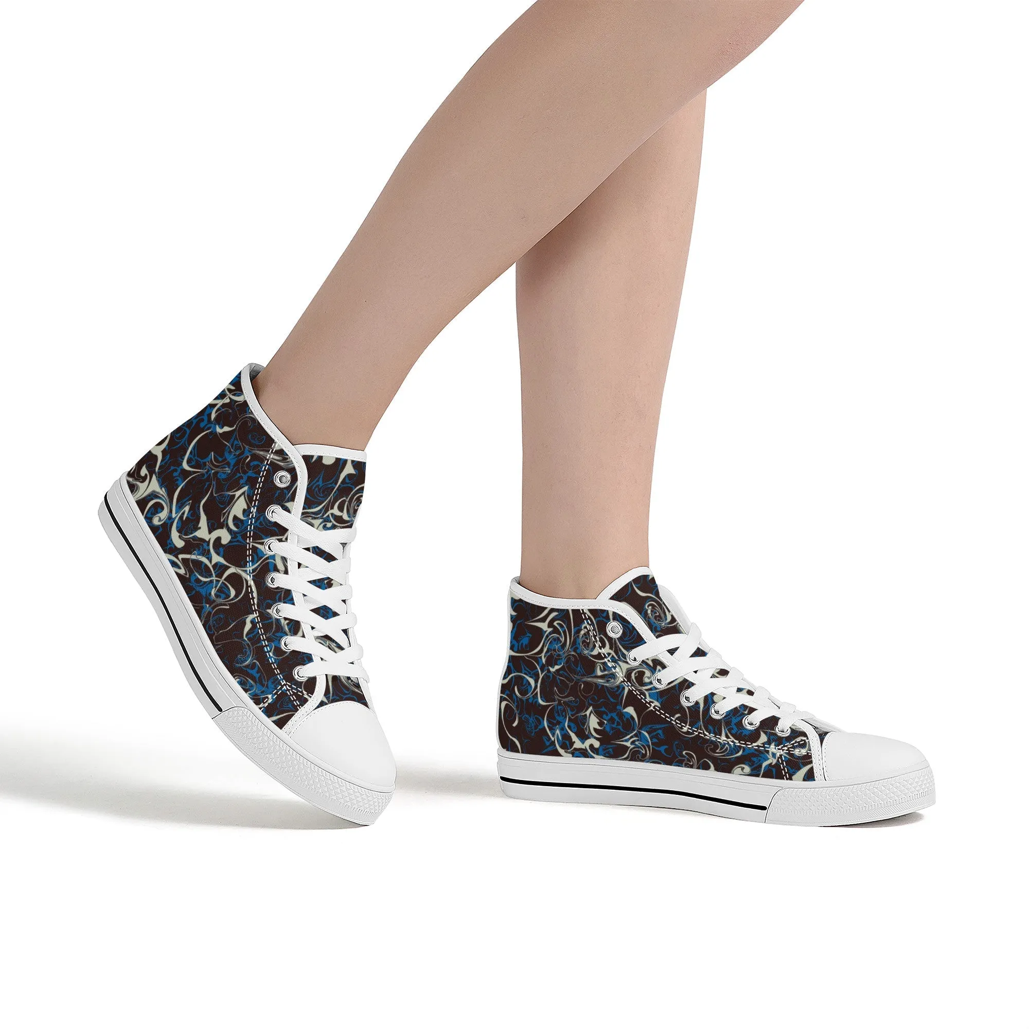 Designer High Top Canvas Shoes- FWS X2