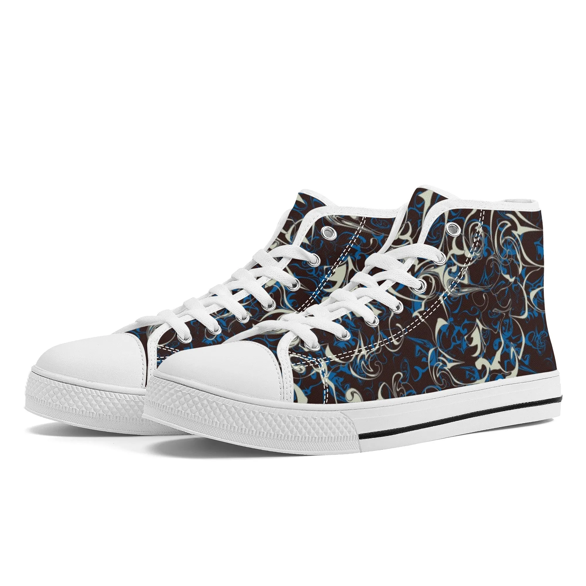 Designer High Top Canvas Shoes- FWS X2