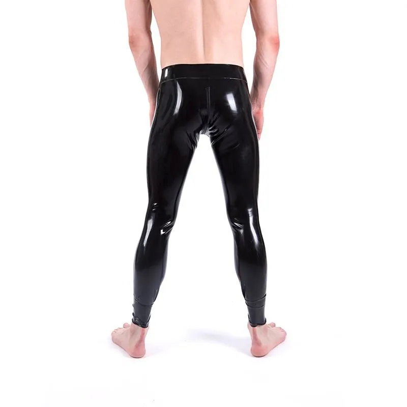 Fitted Rubber Leggings, All-round Zip // Made to Order