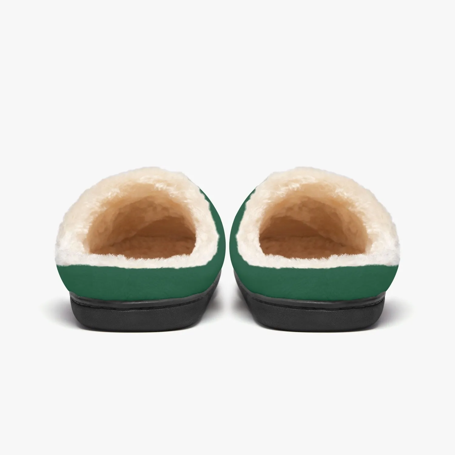 Forest Green | Unisex Fluffy Bedroom Slippers