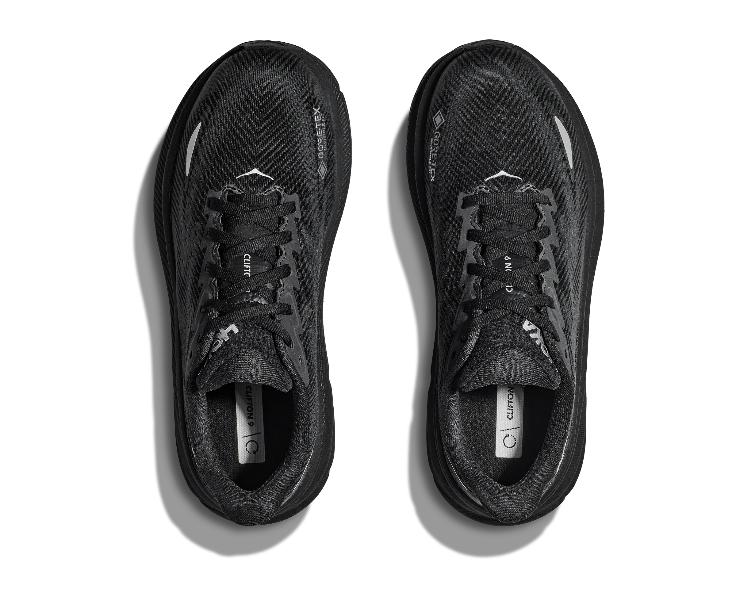 Hoka Clifton 9 GTX Black Black Women's