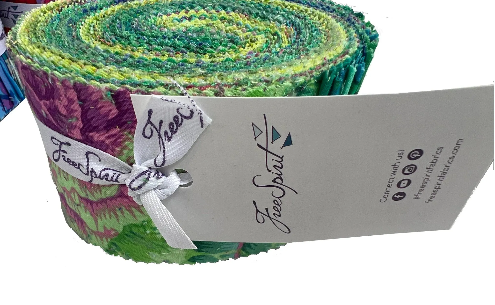 Jelly Roll Kaffe Fassett quilting cotton - Classic collection green