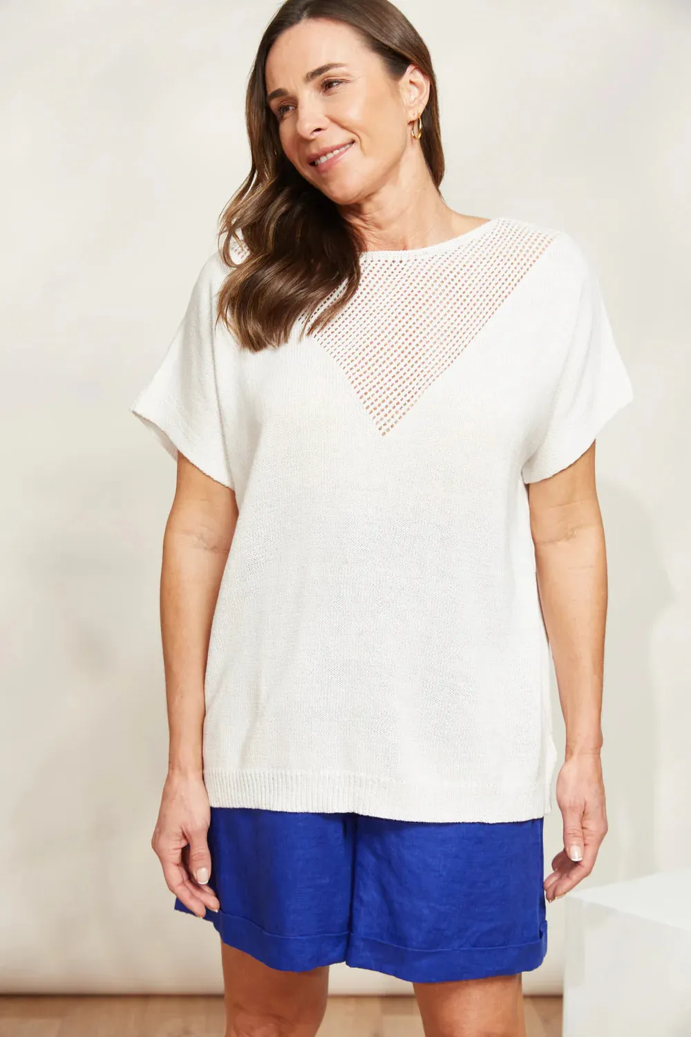 La Sabel Knit Top - Opal