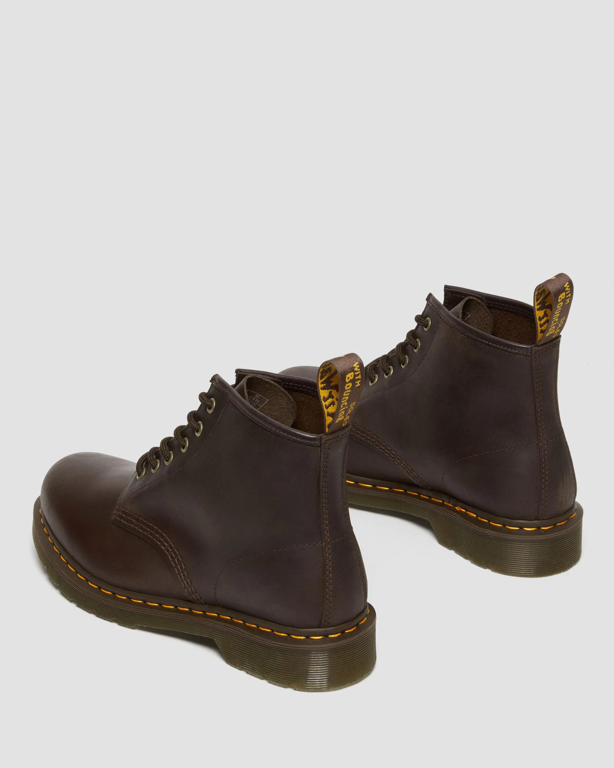 Leather ankle boots 101 Crazy Horse Dr. Martens