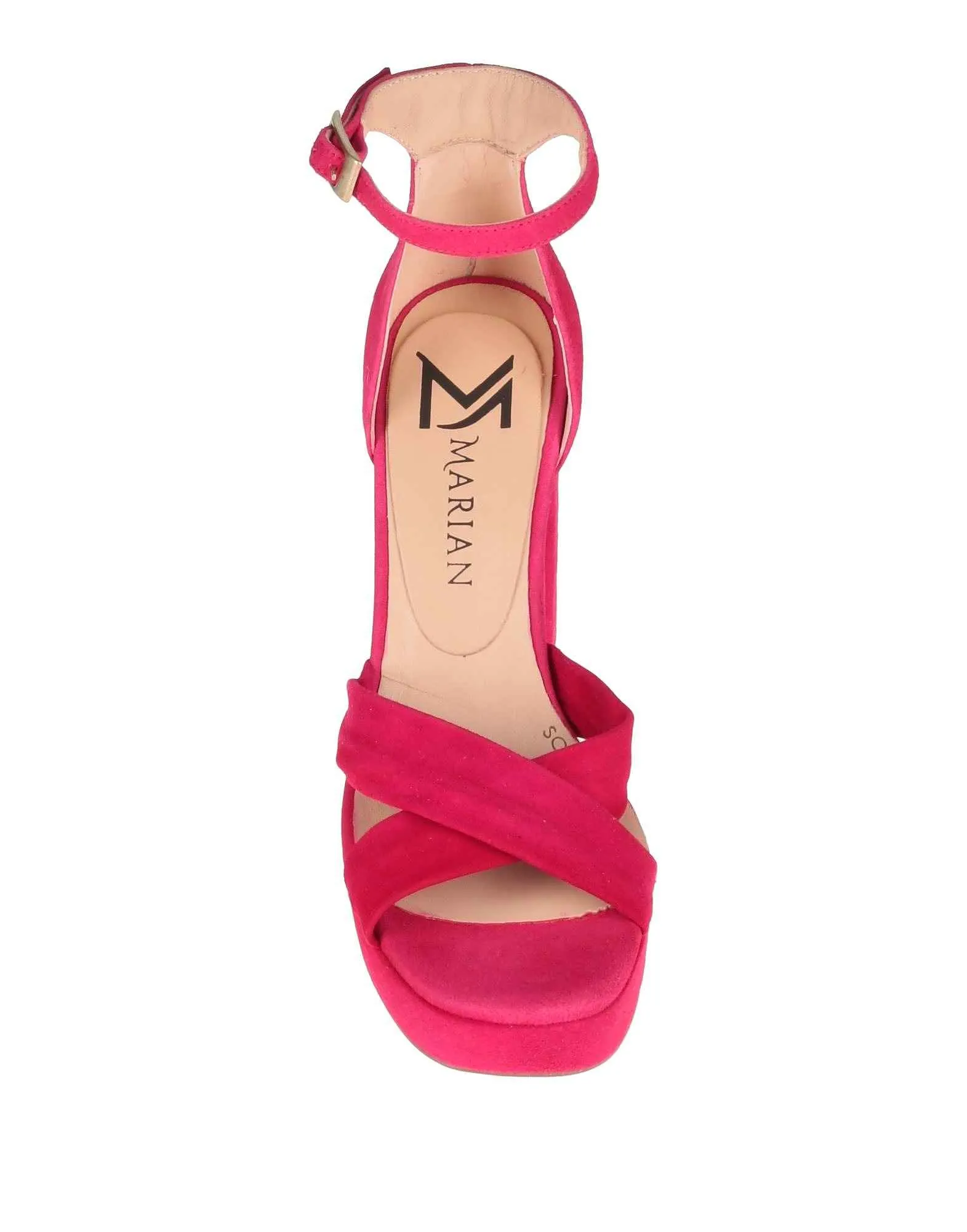 Marian sandals, fuchsia