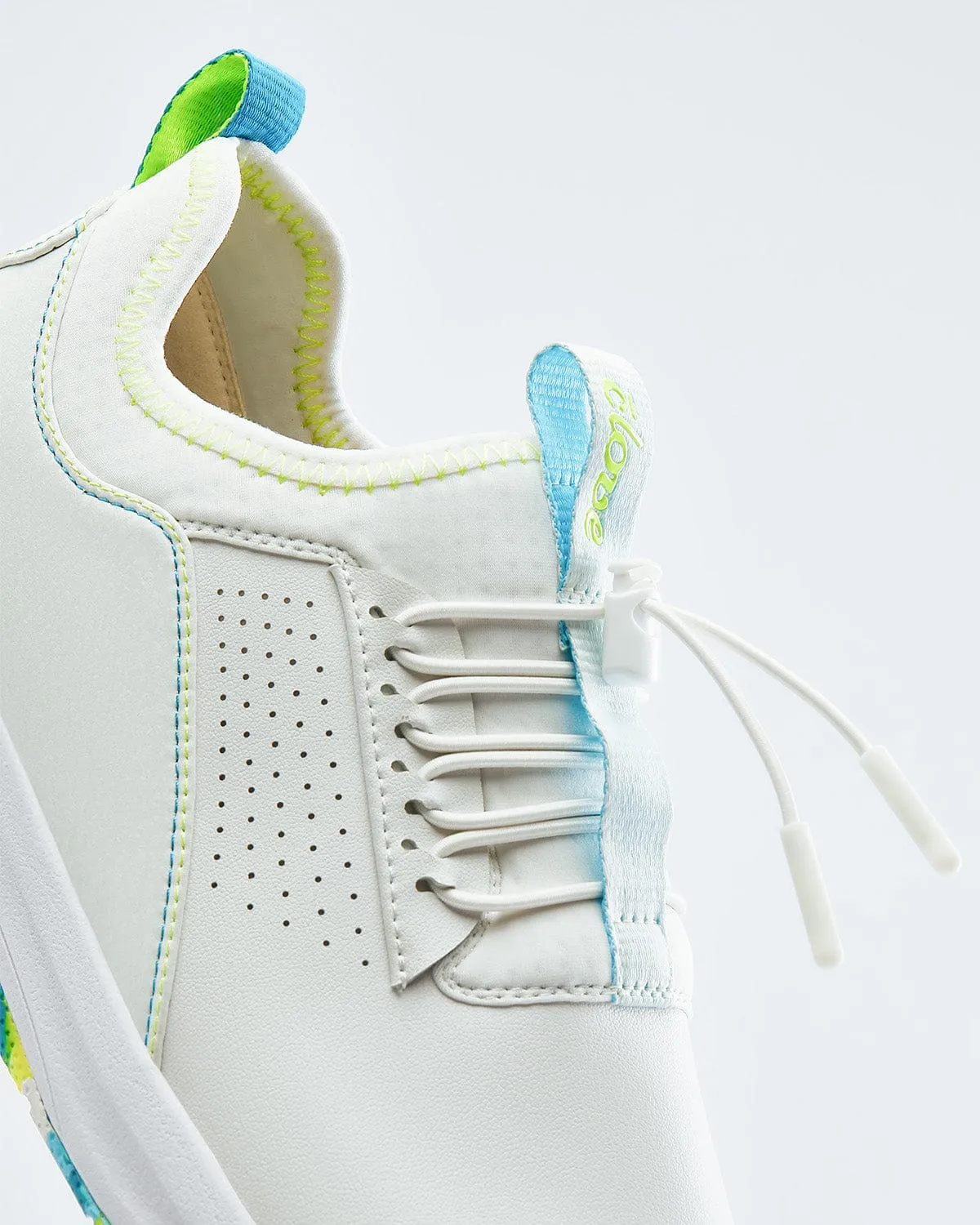 Men's Classic - White / Aquatic Pop