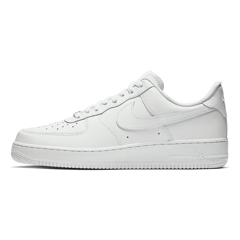 Men's shock-absorbing sneakers Nike Air Force 1 AF1 Classic, white