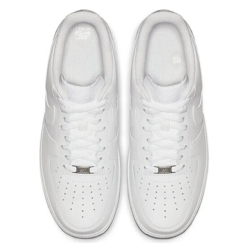 Men's shock-absorbing sneakers Nike Air Force 1 AF1 Classic, white