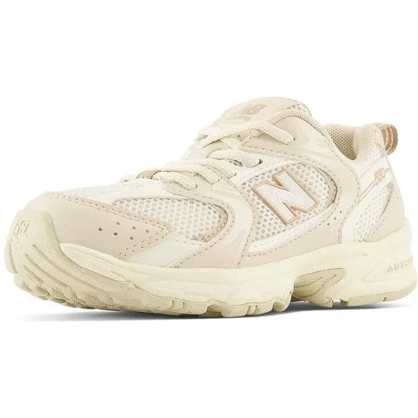 New Balance 530 Kids Bungee Lace Pre Bone