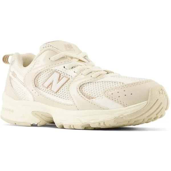 New Balance 530 Kids Bungee Lace Pre Bone