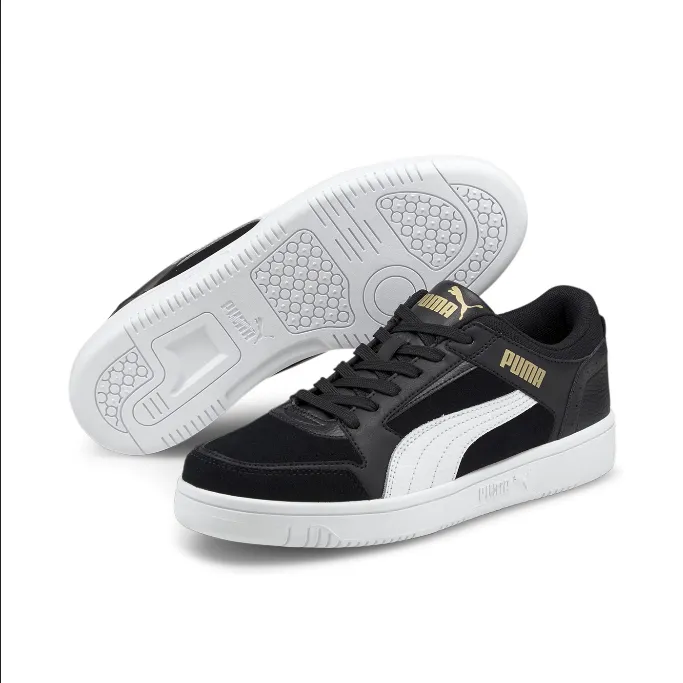 Puma Rebound Joy Low men's sneakers shoe 381086 01 black white