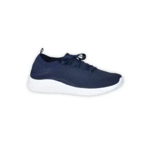 Relaxed Fit And Flexible Running Shoes - Navy Blue