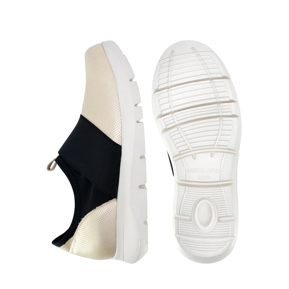 Senri Champagne Ultra Light Soft Sneakers