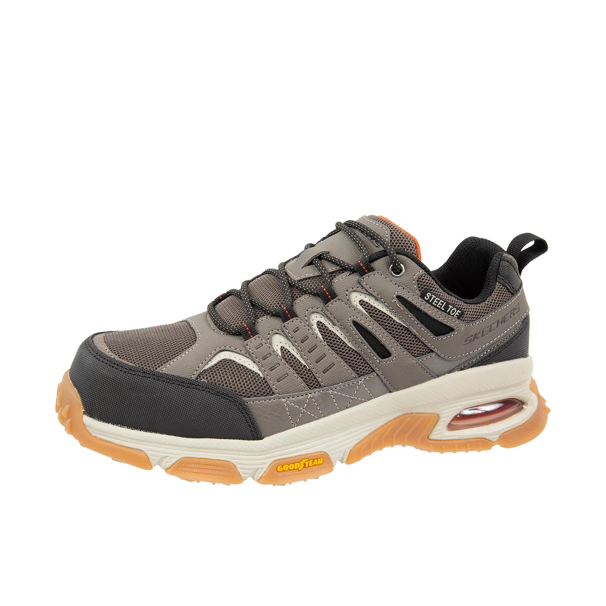 Skechers Skech Air Envoy - Arcket Steel Toe Taupe/Black