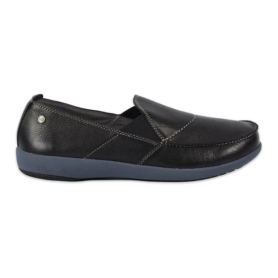 Spenco Siesta Leather Slip-on Shoes for Men