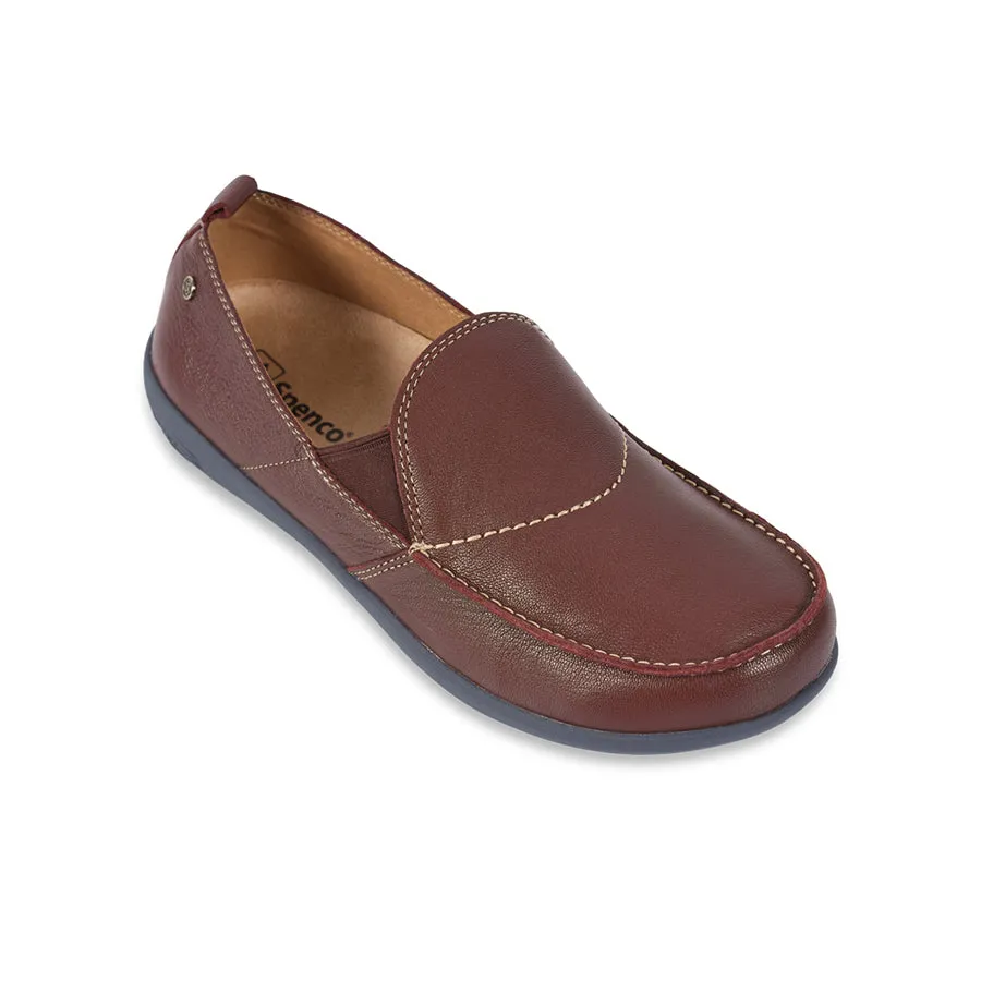 Spenco Siesta Leather Slip-on Shoes for Men