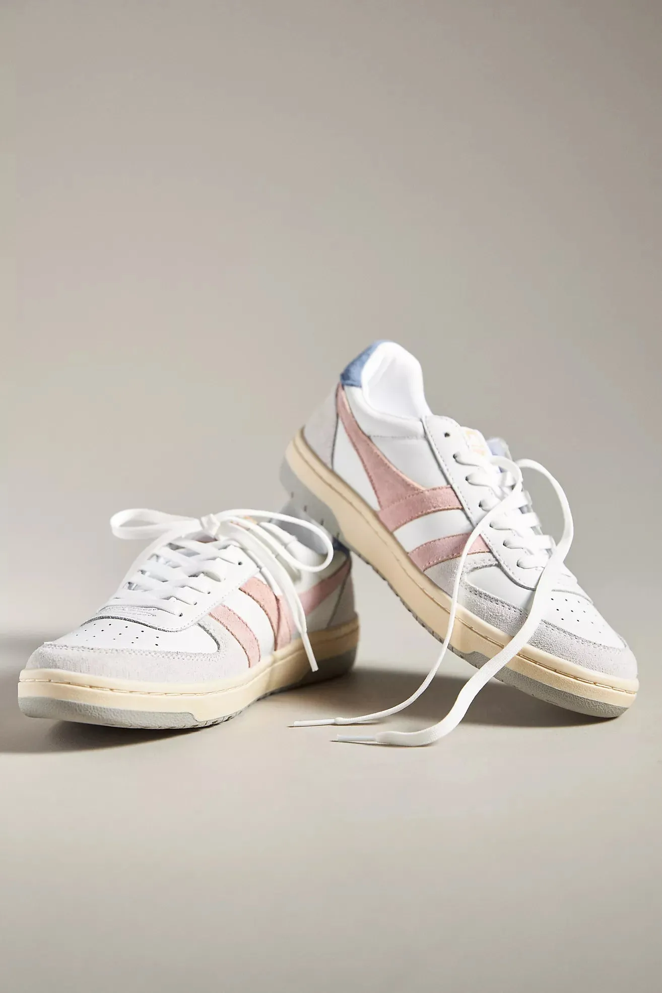 The Hawk Sneaker - White   Chalk Pink   Moonlight