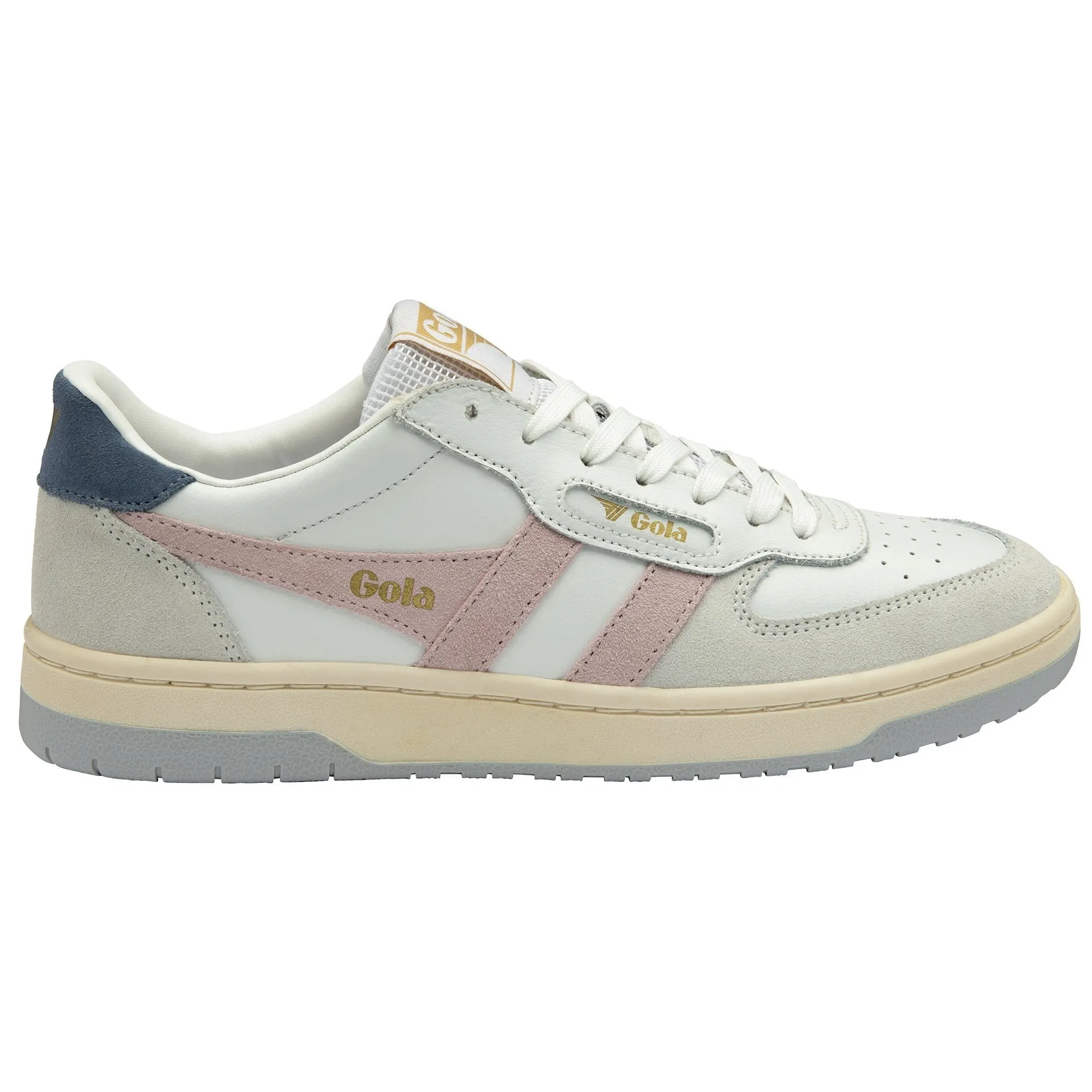 The Hawk Sneaker - White   Chalk Pink   Moonlight