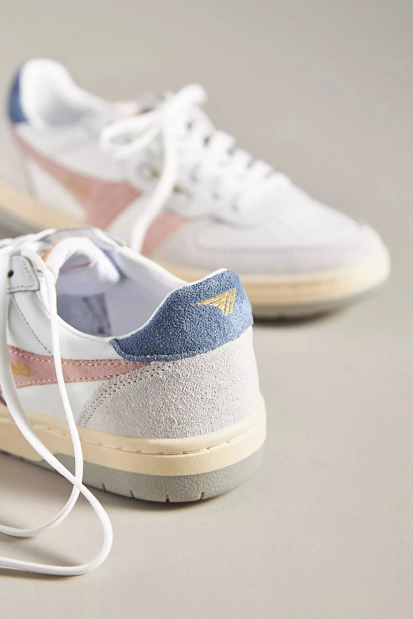 The Hawk Sneaker - White   Chalk Pink   Moonlight