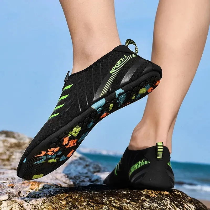 Unisex Aqua Beach Shoes: Nonslip Water Sandals for Swimming and Diving