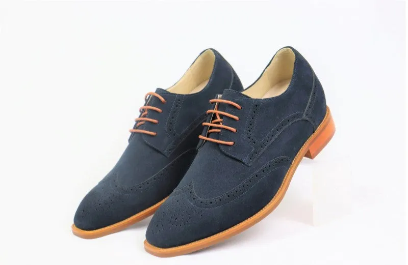 Volo Alte Amoratado Height Increasing Suede Shoes