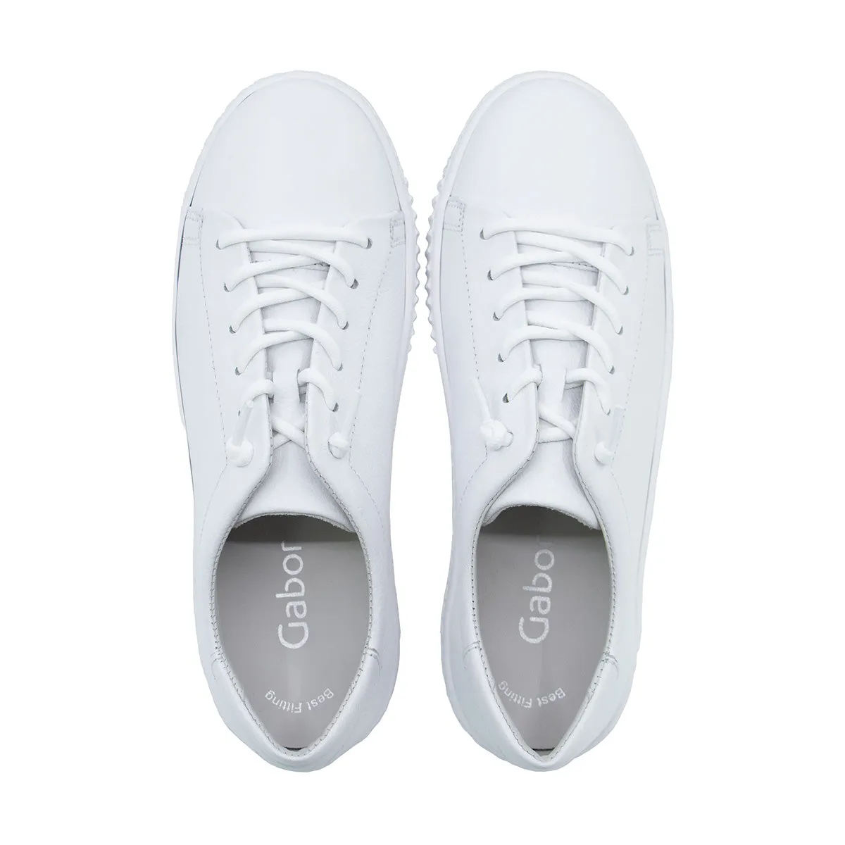 Walaa White Soft Walking Sneakers