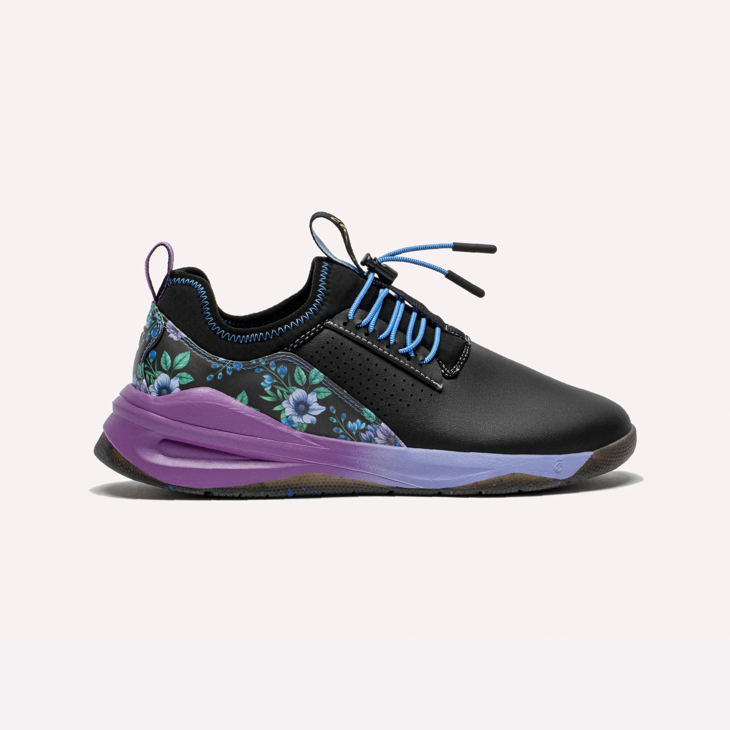 Women's Classic - Black Violet Floral