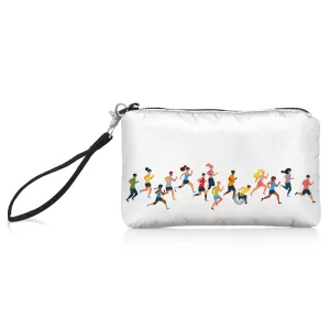 Zip Wristlet - Life's a Marathon Runners